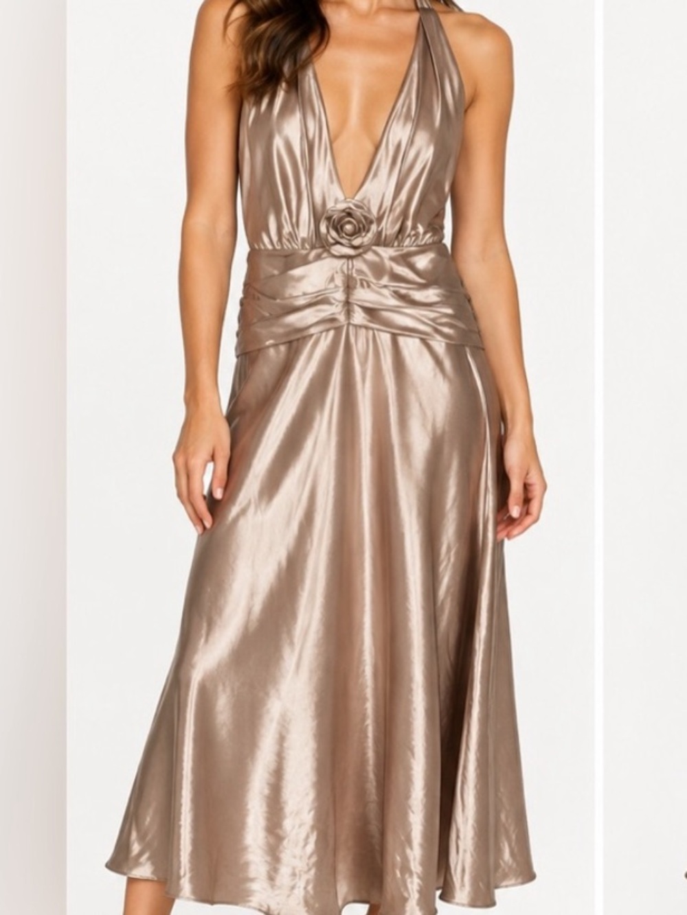 Pacific‎ Plex Halter Dress nwt